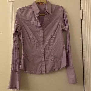 Light purple tailored Thomas Pink Shirt